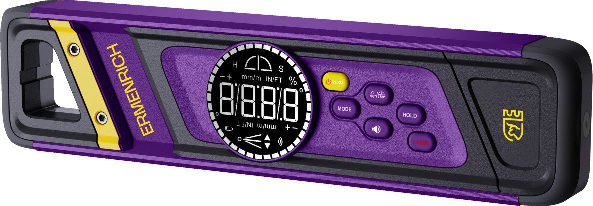 Nivel digital Ermenrich Verk LD25 con láser