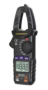 gráfico Amperímetro de pinza digital Ermenrich Ping MK10