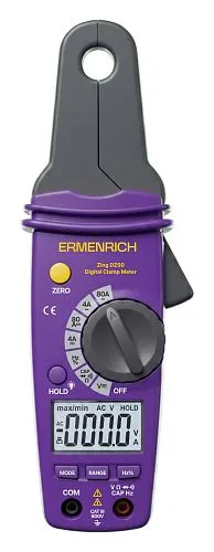 gráfico Amperímetro de pinza digital Ermenrich Zing DZ50, imagen 1