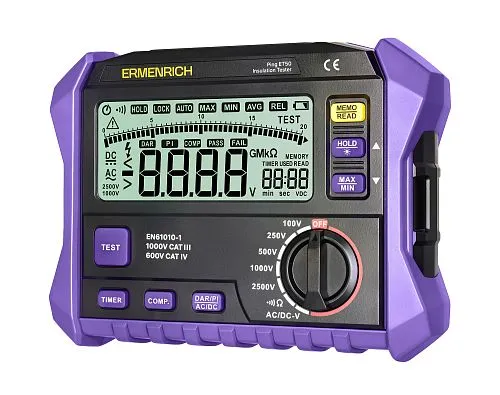 fotografía Comprobador de aislamiento Ermenrich Ping ET50, imagen 1