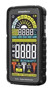 foto Multímetro digital Ermenrich Zing TC33