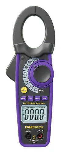 foto Amperímetro de pinza digital Ermenrich Zing DZ40, imagen 1