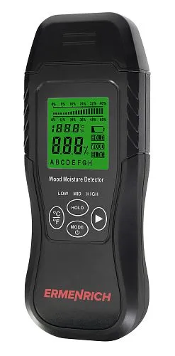 gráfico Detector de humedad Ermenrich Wett MW30