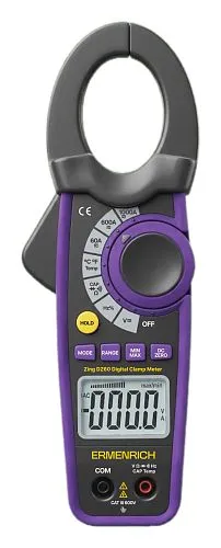 fotografía Amperímetro de pinza digital Ermenrich Zing DZ60, imagen 1