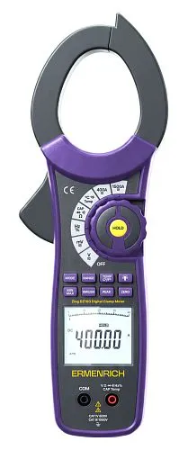 gráfico Amperímetro de pinza digital Ermenrich Zing DZ100, imagen 1