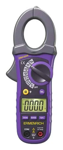 fotografía Amperímetro de pinza digital Ermenrich Zing DZ20, imagen 1