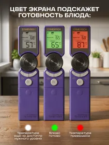gráfico Termómetro para carne Ermenrich BBQ GT10