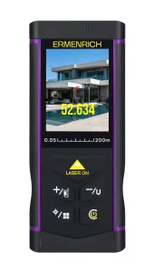 gráfico Medidor láser Ermenrich PRO LR200, con cámara
