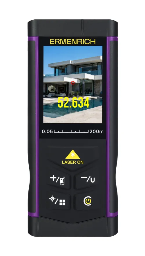 gráfico Medidor láser Ermenrich PRO LR200, con cámara, imagen 4