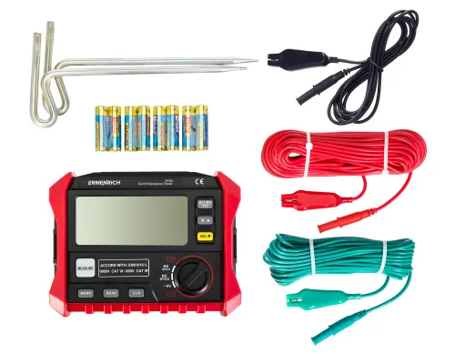 imagen Comprobador de resistencia de tierra Ermenrich Ping ET60, imagen 7