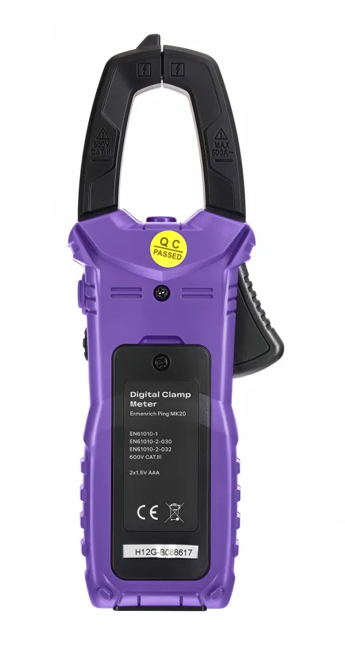 foto Amperímetro de pinza digital Ermenrich Ping MK20, imagen 8