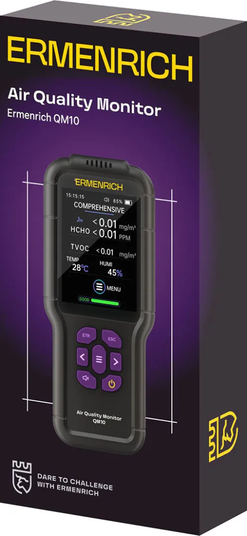 fotografía Medidor de la calidad del aire Ermenrich QM10, imagen 2