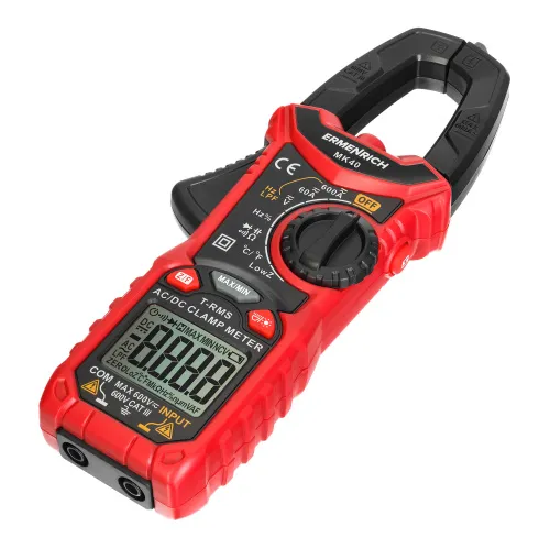 gráfico Amperímetro de pinza digital Ermenrich Ping MK40, imagen 4
