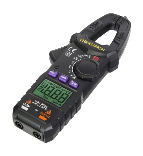 gráfico Amperímetro de pinza digital Ermenrich Ping MK10, imagen 3