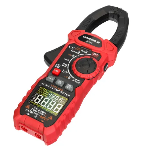 imagen Amperímetro de pinza digital Ermenrich Ping MK70, imagen 4