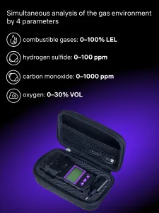 gráfico Detector de gas Ermenrich NG60