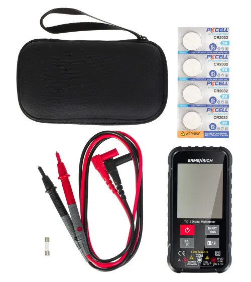 imagen Multímetro digital Ermenrich Zing TC19, imagen 8
