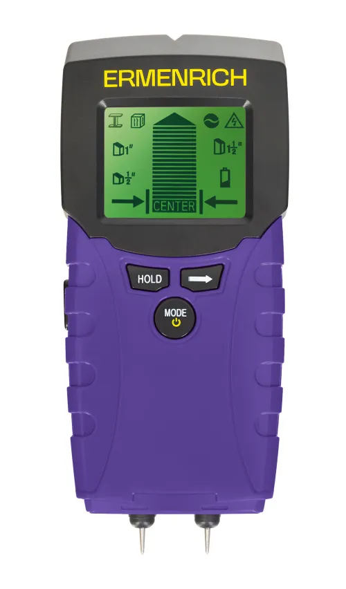 gráfico Detector de montantes y humedad 2 en 1 Ermenrich Ping TM100, imagen 2