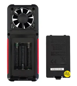 gráfico Anemómetro digital Ermenrich Seek DN10