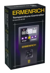 gráfico Controlador de temperatura Ermenrich SC20