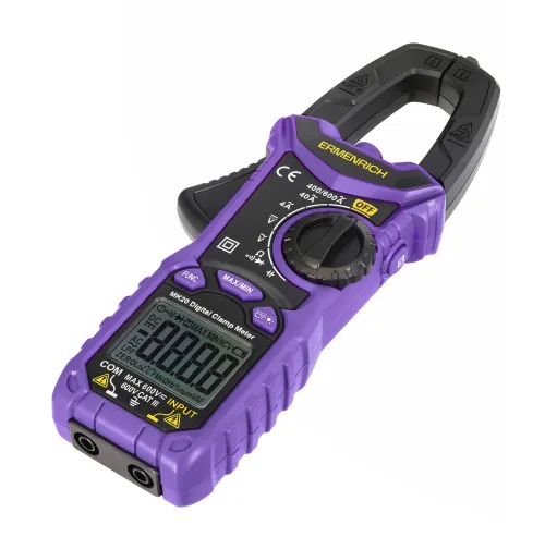 foto Amperímetro de pinza digital Ermenrich Ping MK20, imagen 4
