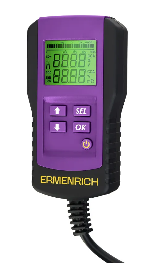 fotografía Comprobador de batería Ermenrich Zing AL45, imagen 2