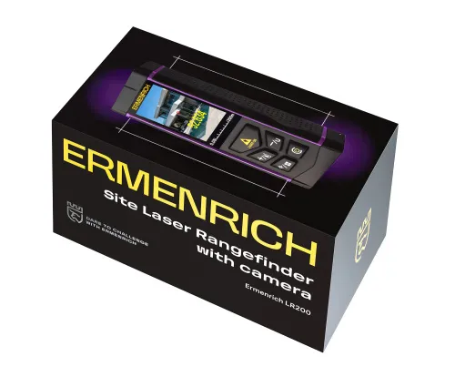 gráfico Medidor láser Ermenrich PRO LR200, con cámara, imagen 8