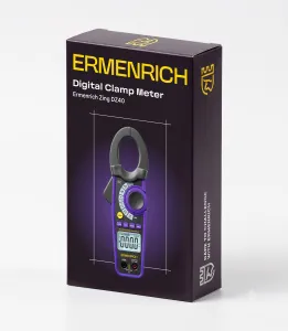 foto Amperímetro de pinza digital Ermenrich Zing DZ40