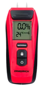 gráfico Detector de humedad Ermenrich Wett MW20