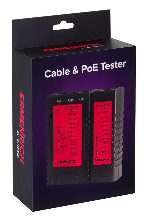 foto Comprobador de cables y PoE Ermenrich NetGeeks NP10, imagen 7