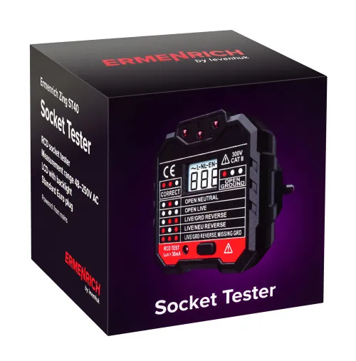 fotografía Comprobador de enchufes Ermenrich Zing ST40, imagen 5