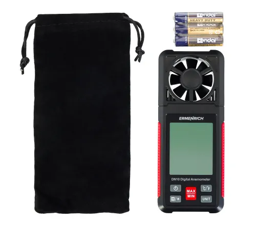 gráfico Anemómetro digital Ermenrich Seek DN10, imagen 6