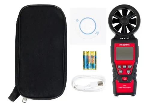 fotografía Anemómetro digital Ermenrich Seek DN30, imagen 7