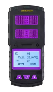 gráfico Detector de gas Ermenrich NG60