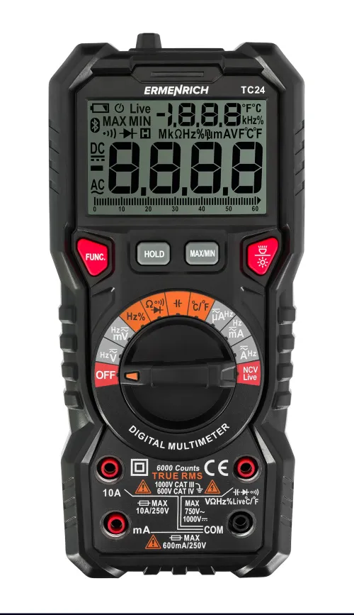 foto Multímetro digital Ermenrich Zing TC24, imagen 2