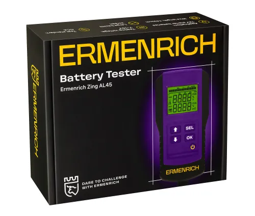 fotografía Comprobador de batería Ermenrich Zing AL45, imagen 6