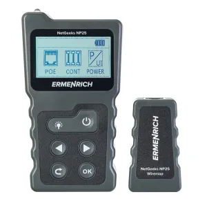imagen Comprobador PoE Ermenrich NetGeeks NP25